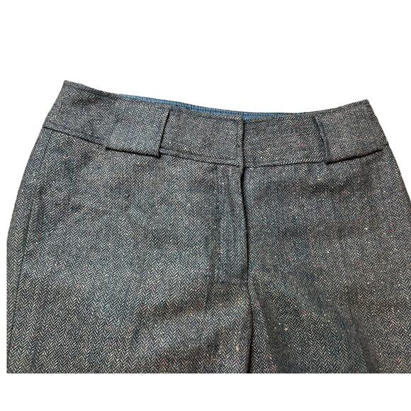 Uniform By John Paul Richard Wool Donegal Tweed Grey Pants Womens Size‎ 8, Vtg - Picture 2 of 8